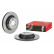 Bromsskiva COATED DISC LINE 09.D995.11 Brembo