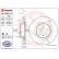 Bromsskiva COATED DISC LINE 09.N265.21 Brembo, miniatyr 2