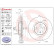 Bromsskiva COATED DISC LINE 09.R104.11 Brembo, miniatyr 4