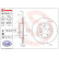 Bromsskiva COATED DISC LINE 09.R122.11 Brembo, miniatyr 2