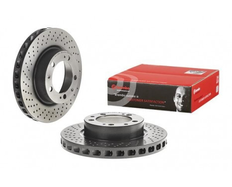 Bromsskiva COATED DISC LINE 09842011 Brembo, bild 2