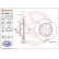 Bromsskiva COATED DISC LINE 09860911 Brembo, miniatyr 3