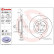 Bromsskiva COATED DISC LINE 09B85811 Brembo, miniatyr 2