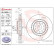 Bromsskiva COATED DISC LINE 09D69311 Brembo, miniatyr 2