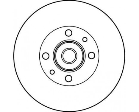 Bromsskiva DF1019 TRW, bild 3