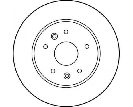 Bromsskiva DF1029 TRW, bild 2