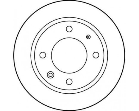 Bromsskiva DF1117 TRW, bild 3