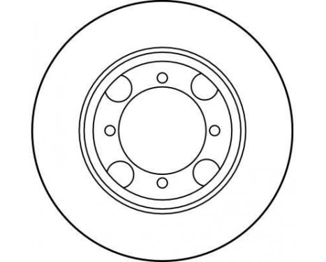 Bromsskiva DF1428 TRW, bild 2