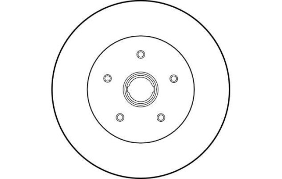 Bromsskiva DF1524S TRW, bild 3