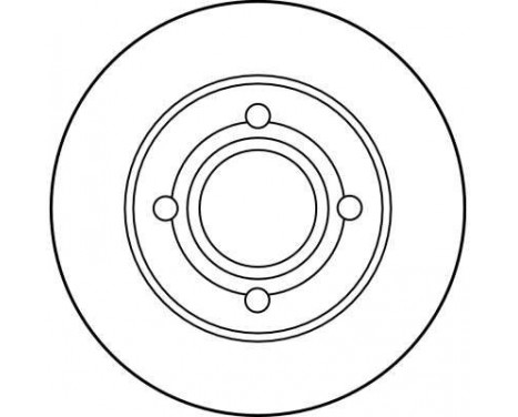 Bromsskiva DF1536 TRW, bild 3