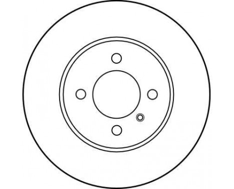 Bromsskiva DF1569 TRW, bild 2