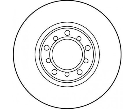 Bromsskiva DF1573 TRW, bild 3