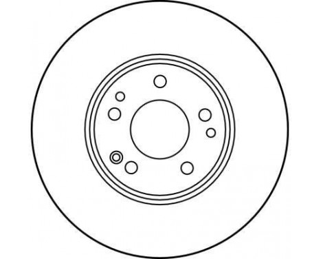 Bromsskiva DF1598 TRW, bild 3