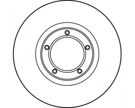 Bromsskiva DF1622 TRW, bild 3