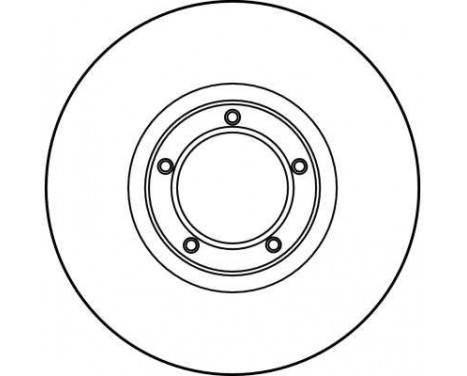 Bromsskiva DF1623 TRW, bild 2