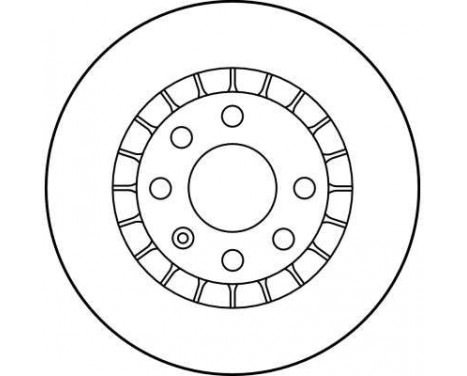 Bromsskiva DF1625 TRW, bild 3