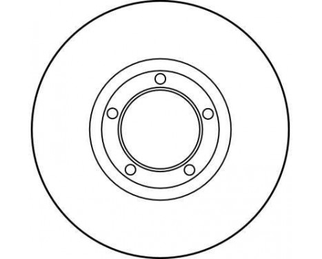 Bromsskiva DF1653 TRW, bild 2