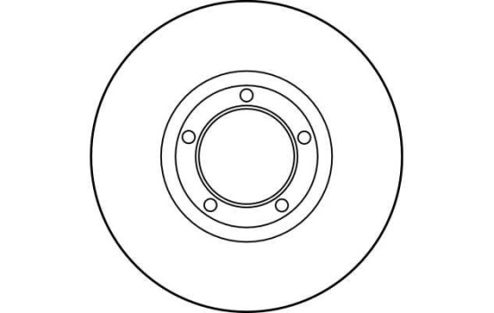 Bromsskiva DF1653 TRW, bild 2