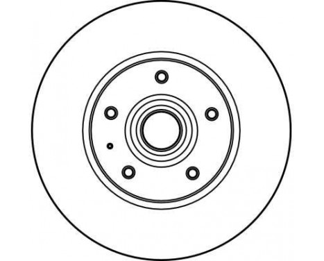 Bromsskiva DF1683S TRW, bild 2