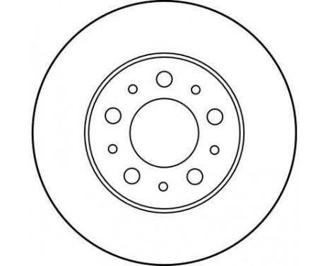 Bromsskiva DF1689 TRW, bild 2