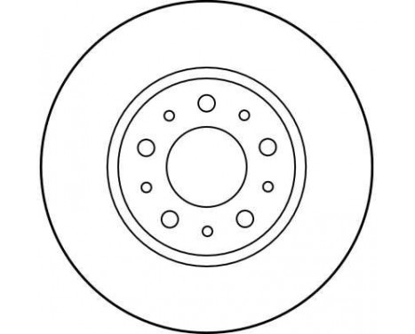 Bromsskiva DF1697 TRW, bild 2