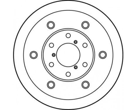 Bromsskiva DF1726S TRW, bild 3