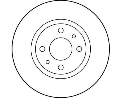 Bromsskiva DF1742 TRW, bild 2