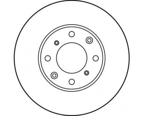 Bromsskiva DF1810 TRW, bild 3