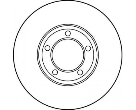 Bromsskiva DF1872 TRW, bild 2