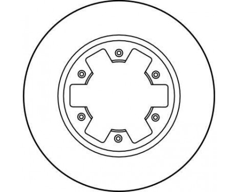 Bromsskiva DF1965 TRW, bild 2