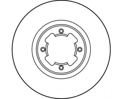 Bromsskiva DF1966 TRW, bild 2