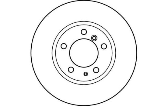 Bromsskiva DF2556 TRW, bild 2