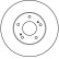 Bromsskiva DF2574 TRW, miniatyr 2