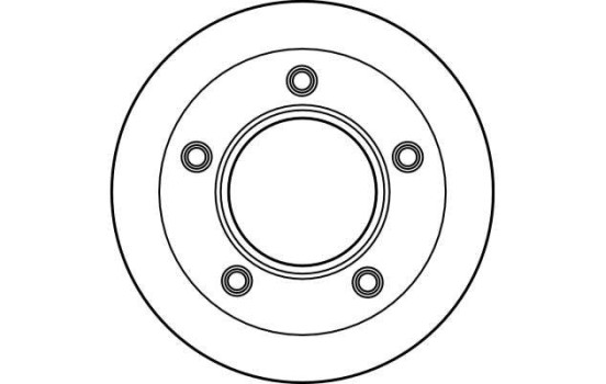 Bromsskiva DF2579S TRW, bild 3