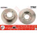 Bromsskiva DF2583 TRW