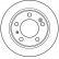 Bromsskiva DF2583 TRW, miniatyr 3
