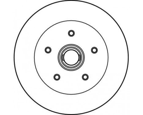 Bromsskiva DF2587 TRW, bild 3