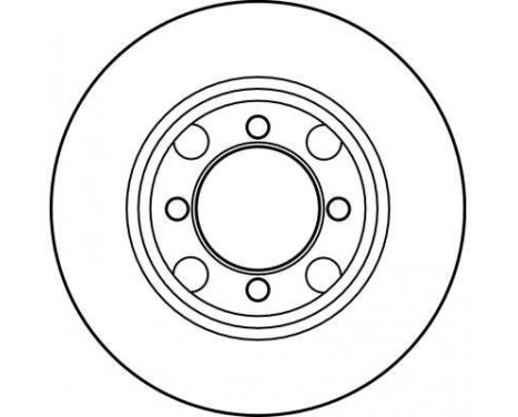 Bromsskiva DF2607 TRW, bild 2