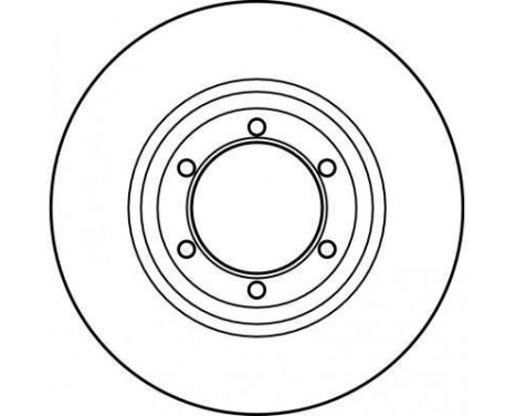 Bromsskiva DF2610 TRW, bild 2