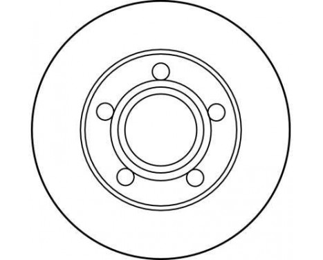 Bromsskiva DF2651 TRW, bild 3