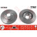 Bromsskiva DF2658 TRW