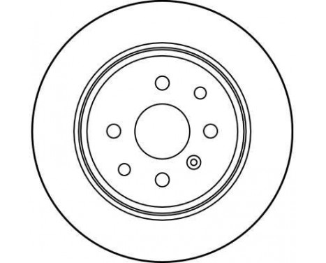 Bromsskiva DF2663 TRW, bild 3