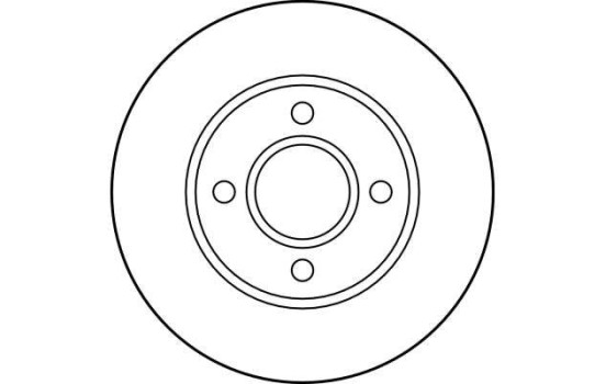 Bromsskiva DF2682 TRW, bild 2