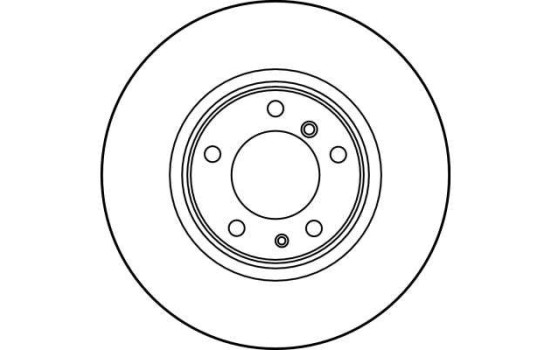 Bromsskiva DF2687 TRW, bild 3