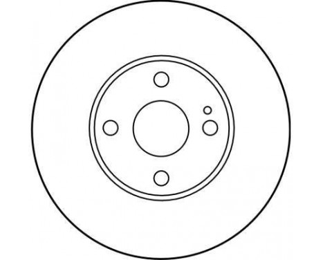 Bromsskiva DF2702 TRW, bild 2