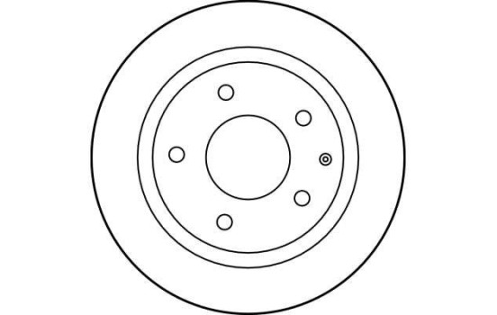 Bromsskiva DF2705 TRW, bild 3