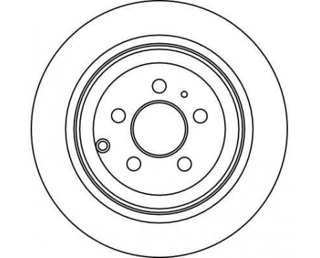 Bromsskiva DF2715 TRW, bild 3