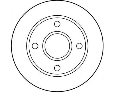 Bromsskiva DF2752 TRW, bild 3