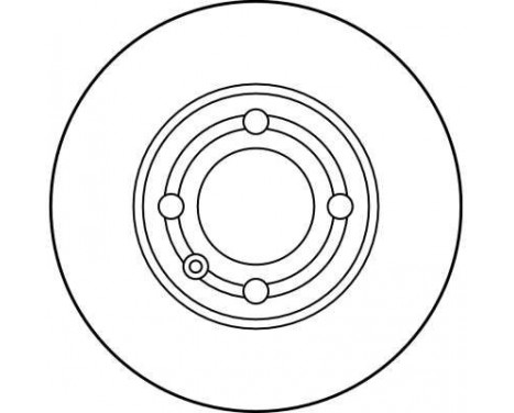 Bromsskiva DF2755 TRW, bild 3