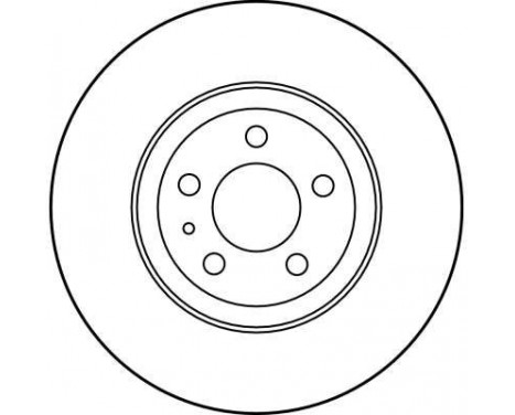 Bromsskiva DF2759 TRW, bild 2